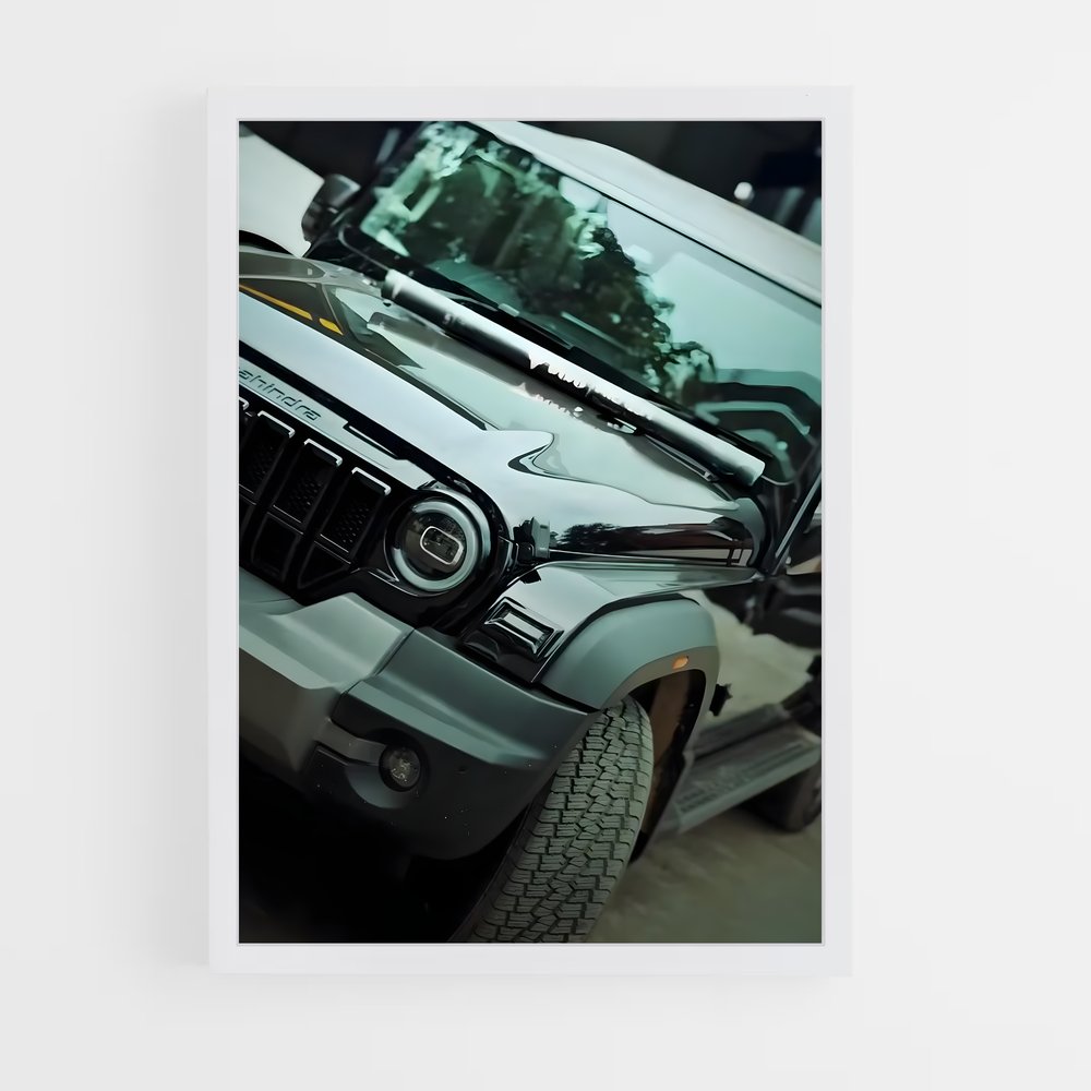 Poster Aventure Éclair – affiche Mahindra (vue 3)